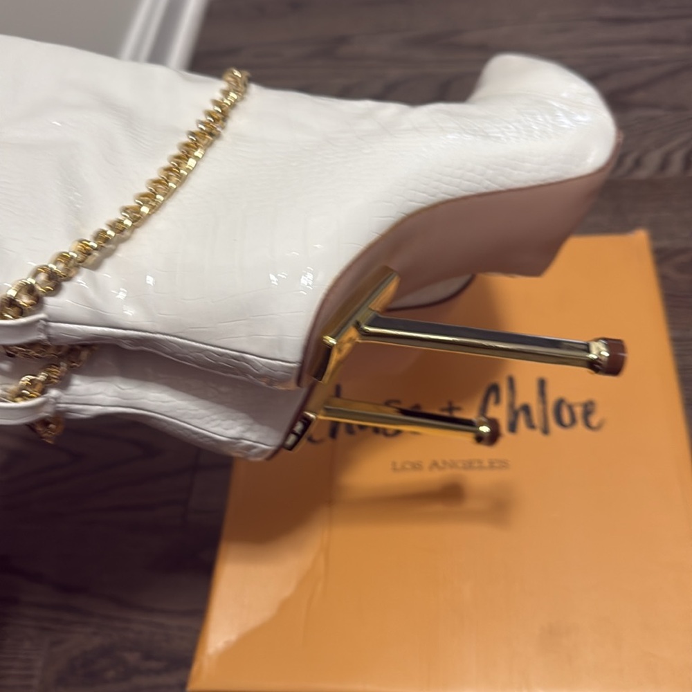 White Booties - Picture 2 of 3